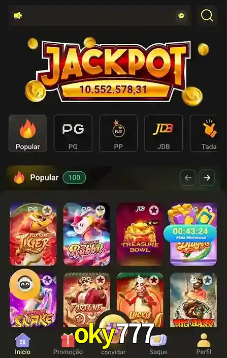 Promoções Especiais no oky777 App